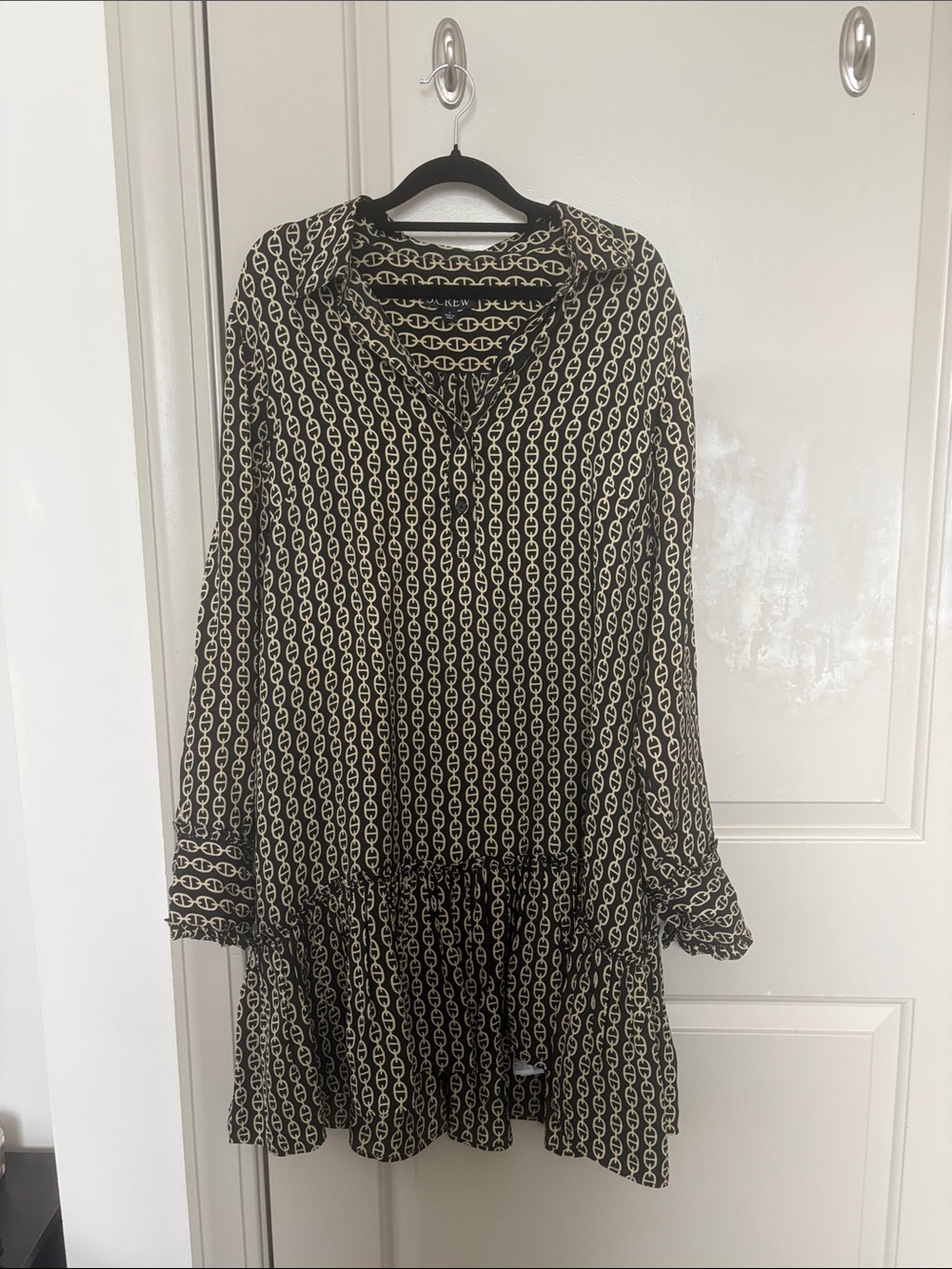 J.Crew silk shirt, dress size large